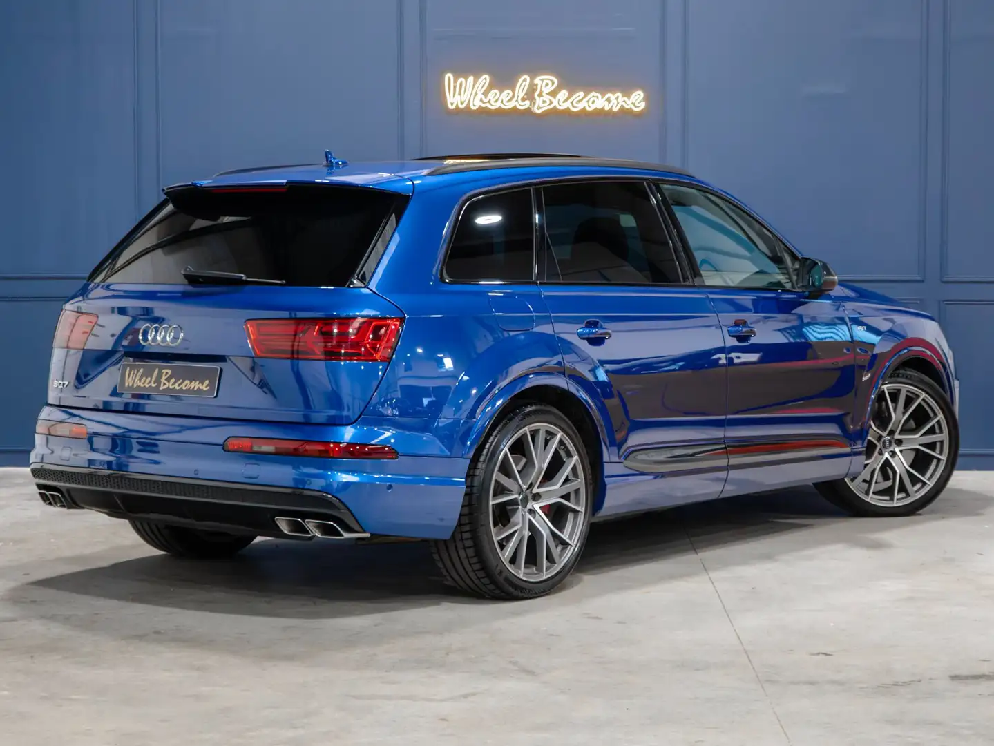 Audi SQ7 Modrá - 2