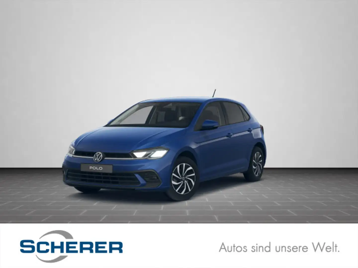 Volkswagen Polo Life DSG RFK*ACC*LM*RS*SHZ*TSR uvm... Blau - 1