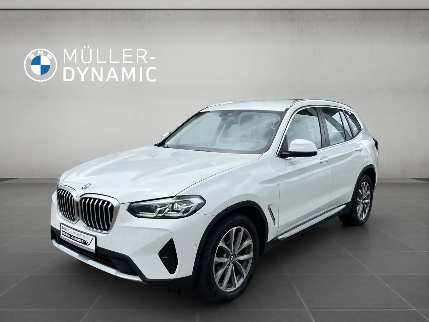 BMW X3 xDrive20d LED AHK RÜCKFAHR KOMFORTZUG SHZ DAB Weiß - 1