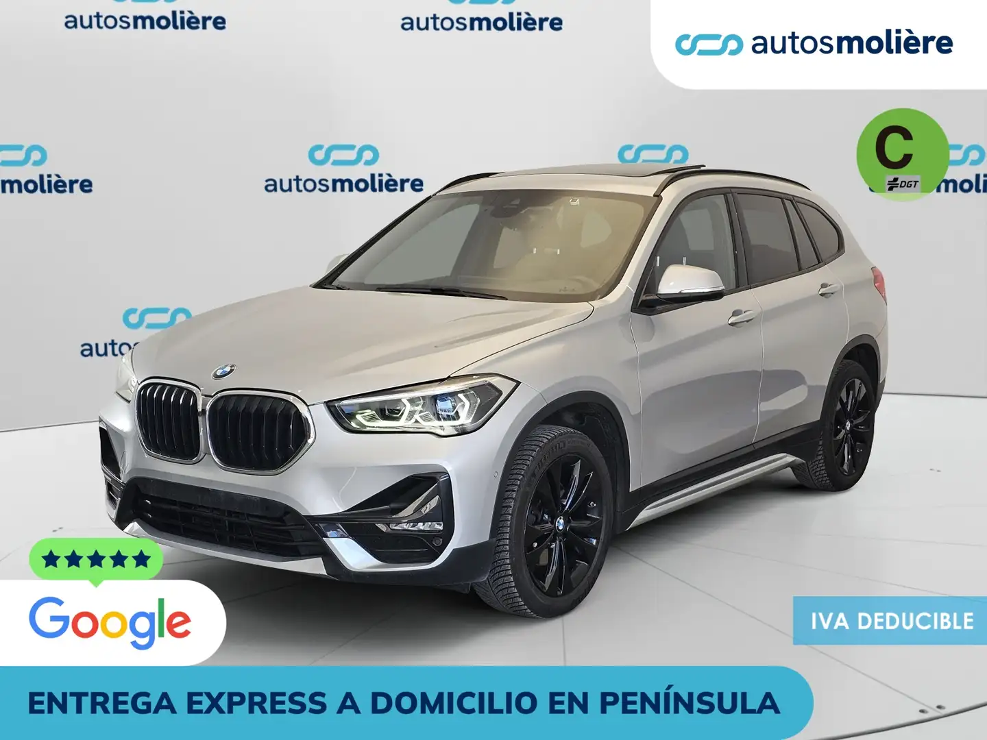 BMW X1 sDrive 18iA Plateado - 1