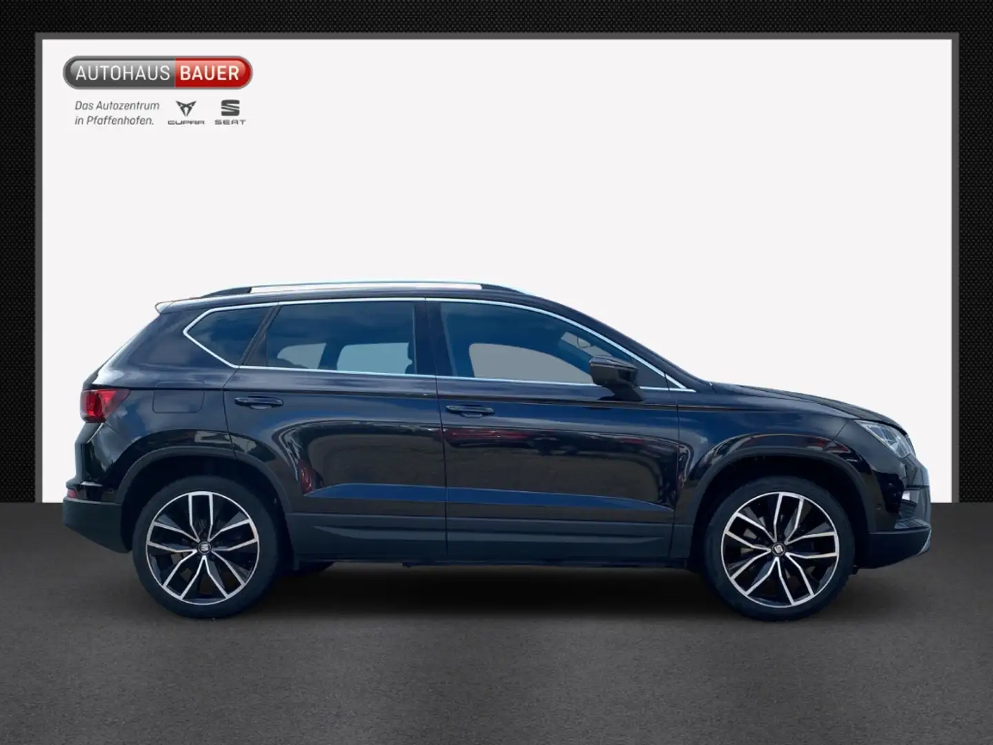 SEAT Ateca XCELLENCE 2.0TDI 4DRIVE STANDHZ DAB+NAVI FULLINK F Zwart - 2