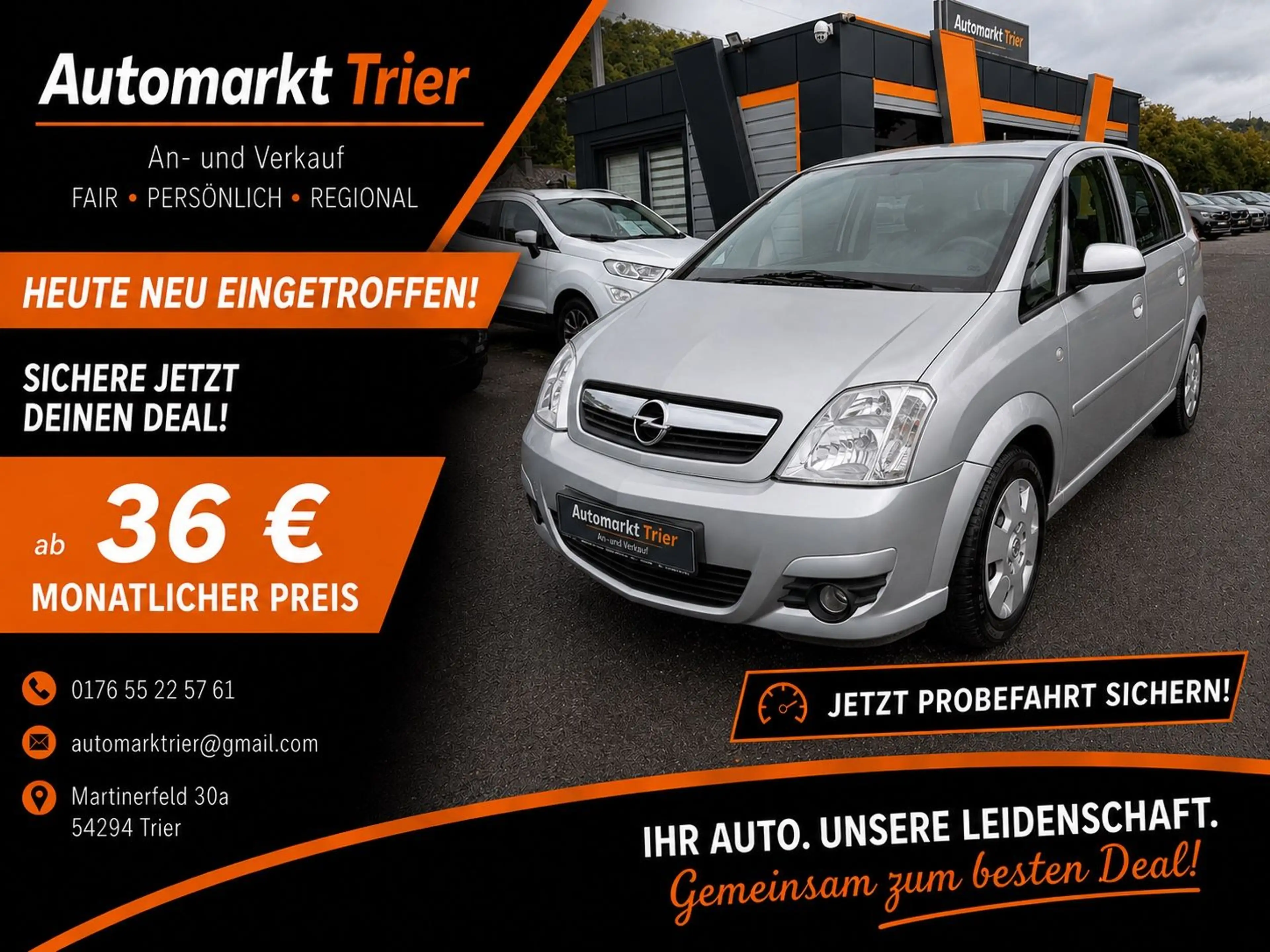 Opel Meriva Edition.Automatik!AHK!Tüv bis 03/2028!