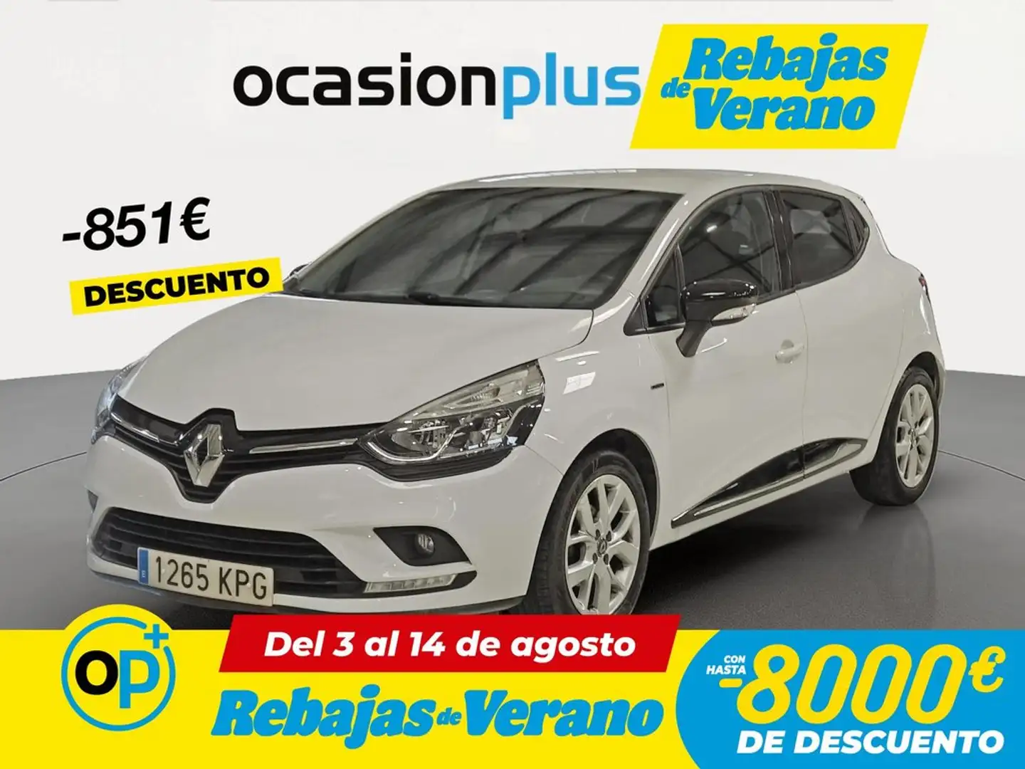 Renault Clio 1.5dCi Energy Limited 55kW Blanco - 1