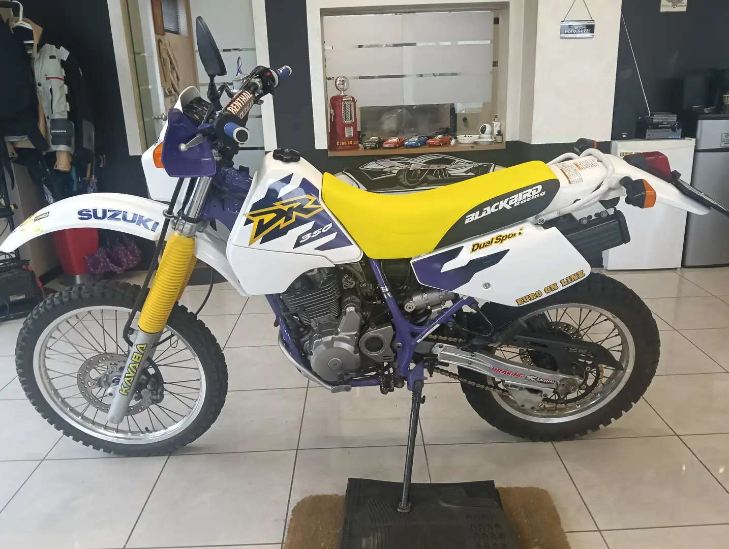 Suzuki DR 350 Blanc - 1