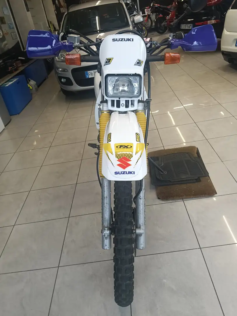 Suzuki DR 350 Blanc - 2