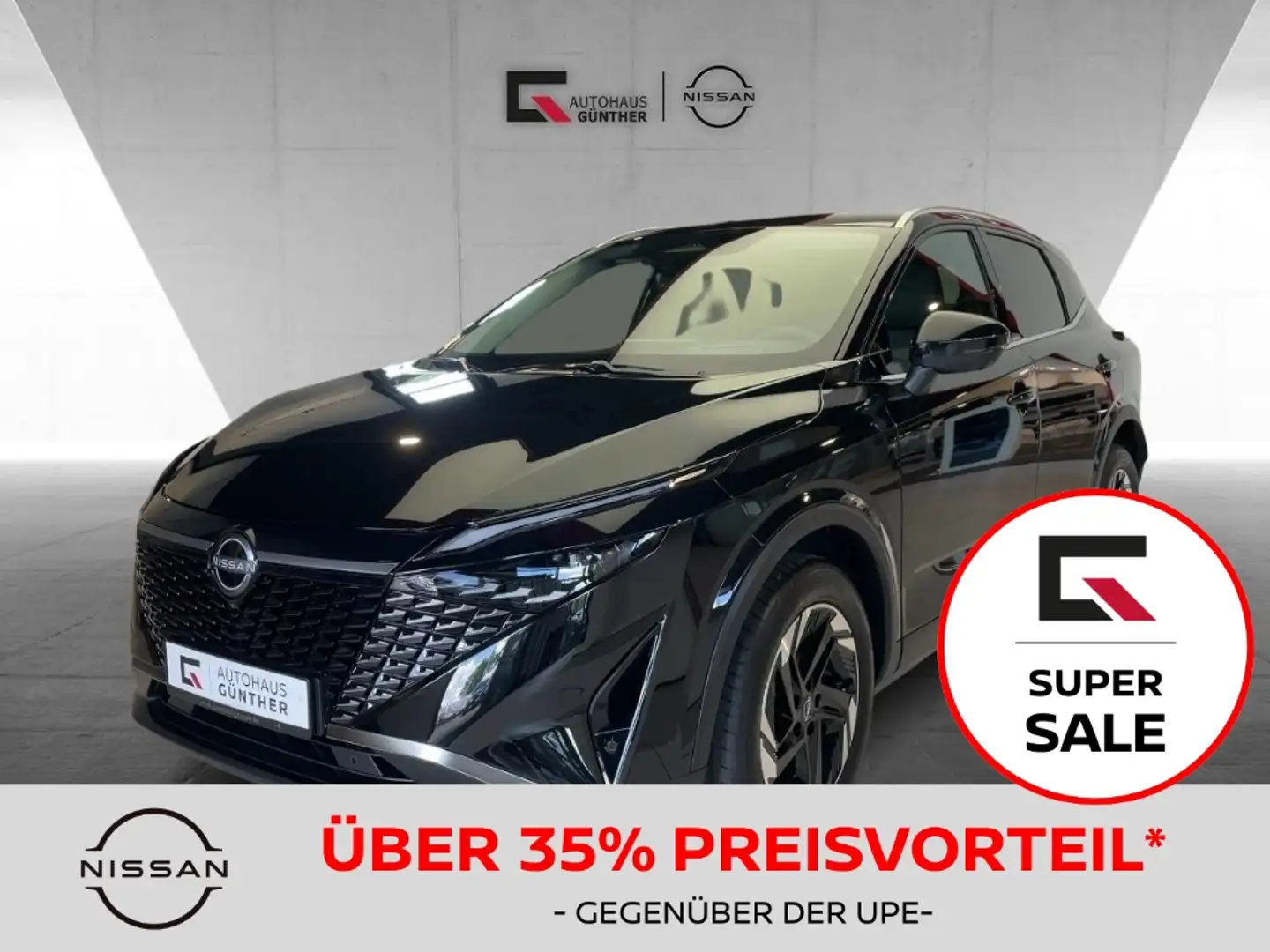 Nissan Qashqai N-CONNECTA 1.3 Automatik Winter/HUD/PGD/360 Nero - 1