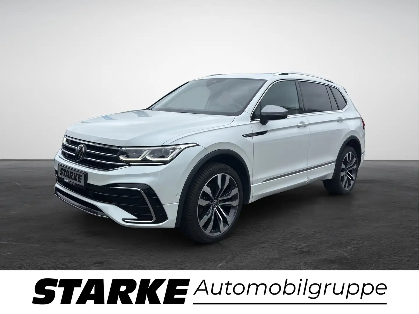 Volkswagen Tiguan Allspace 2.0 TDI DSG 4M R-Line 7-Sitzer Weiß - 1