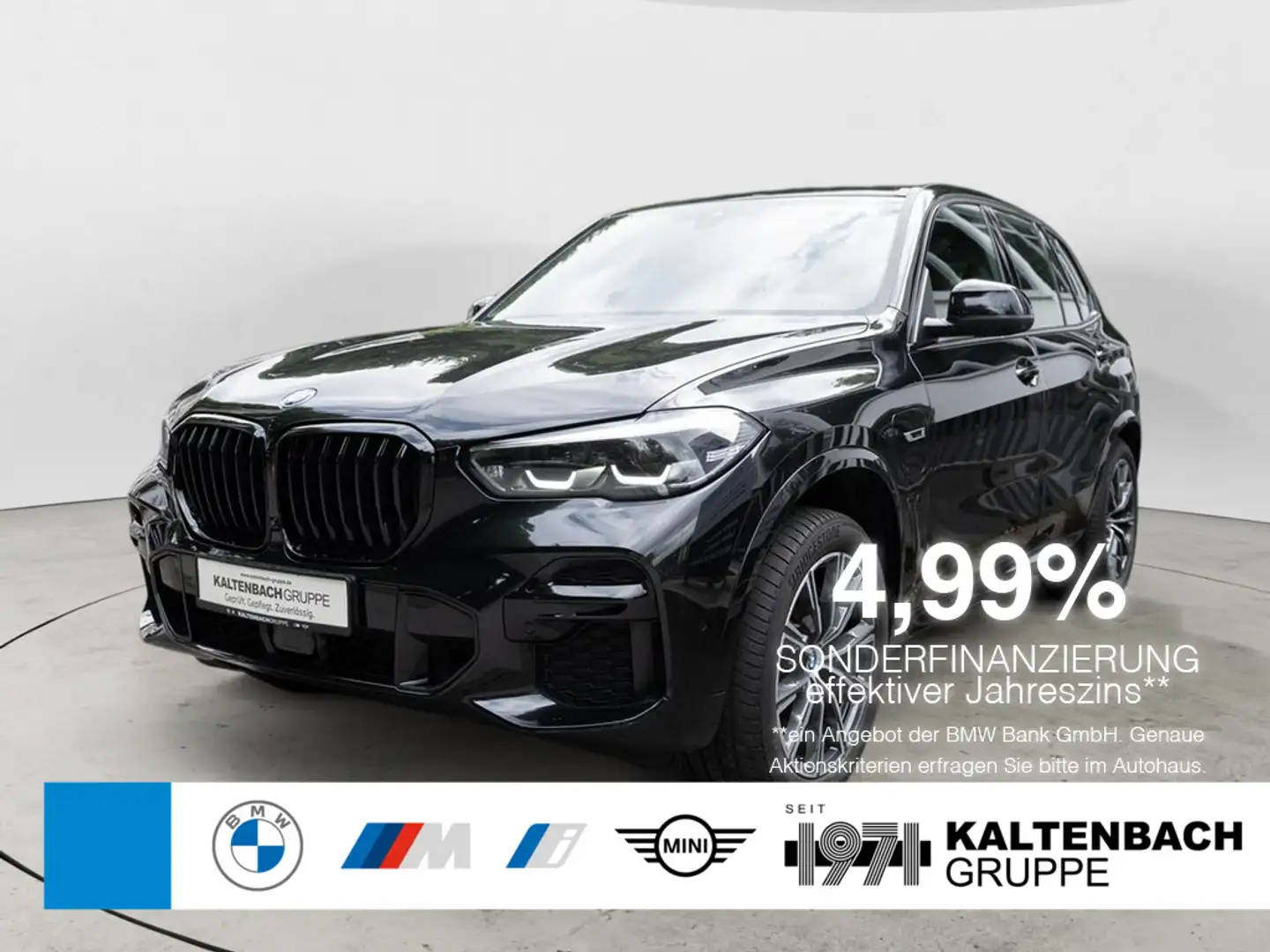 BMW X5 xDrive 45e M-Sportpaket 360° LED ACC W-LAN Zwart - 1