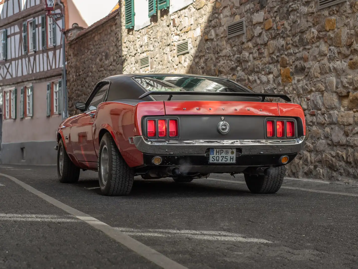 Ford Mustang Sportsroof Rosso - 2