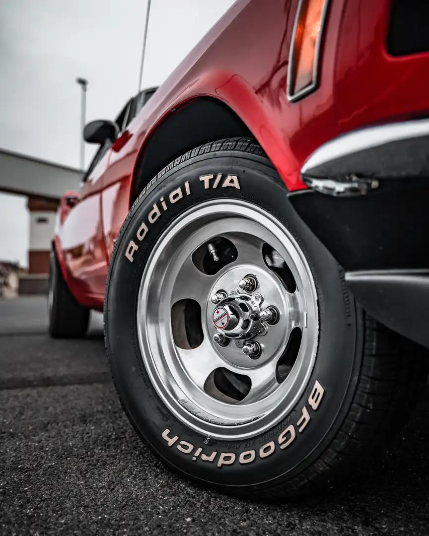 Ford Mustang Sportsroof Rojo - 1