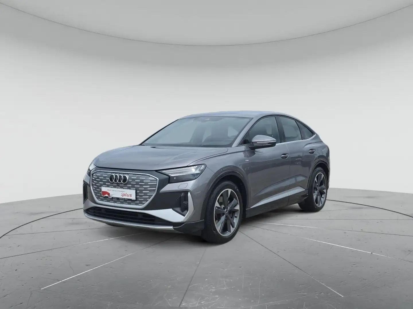 Audi Q4 e-tron 50, MATRIX/AHK/KAM/KLIMA Grau - 2
