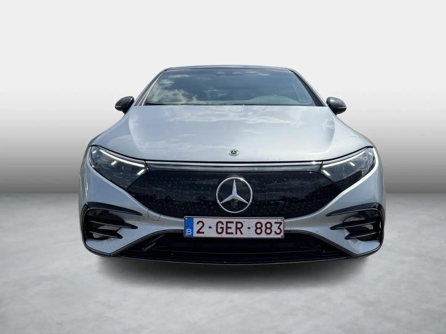 Mercedes-Benz EQS 450+ AMG Line + PANORAMISCH DAK + TREKHAAK + BURME Zilver - 2