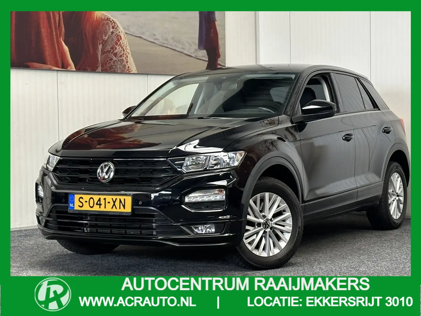Volkswagen T-Roc 1.0 TSI STYLE ADAPTIVE CRUISE CONTROL AIRCO STOELV Schwarz - 1