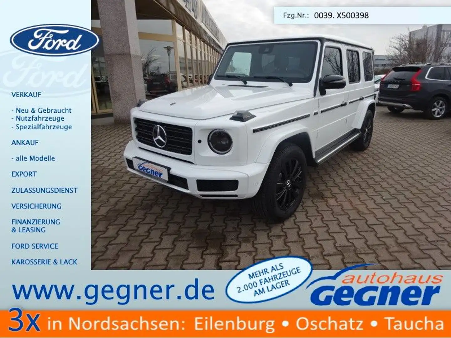 Mercedes-Benz G 400 Station 330PS 9G-tronic Night Distronic Weiß - 1