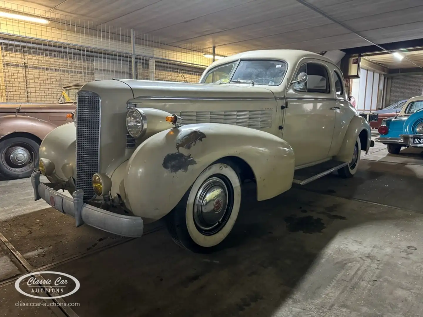 Cadillac LA SALLE Series 50 Coupe  - ONLINE AUCTION White - 1