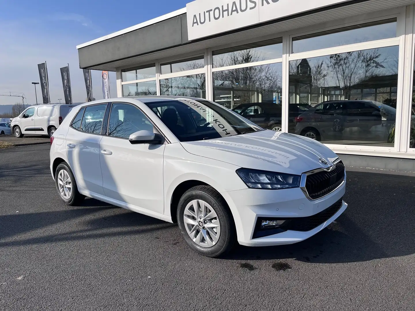 Skoda Fabia Drive Plus Weiß - 1