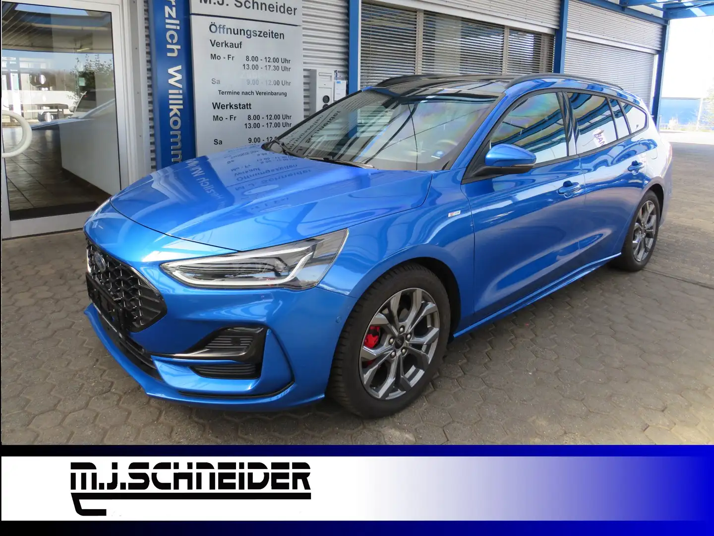 Ford Focus ST-Line X AHK abn. Matrix-LED HeadUp Pano B&O RFK Azul - 1
