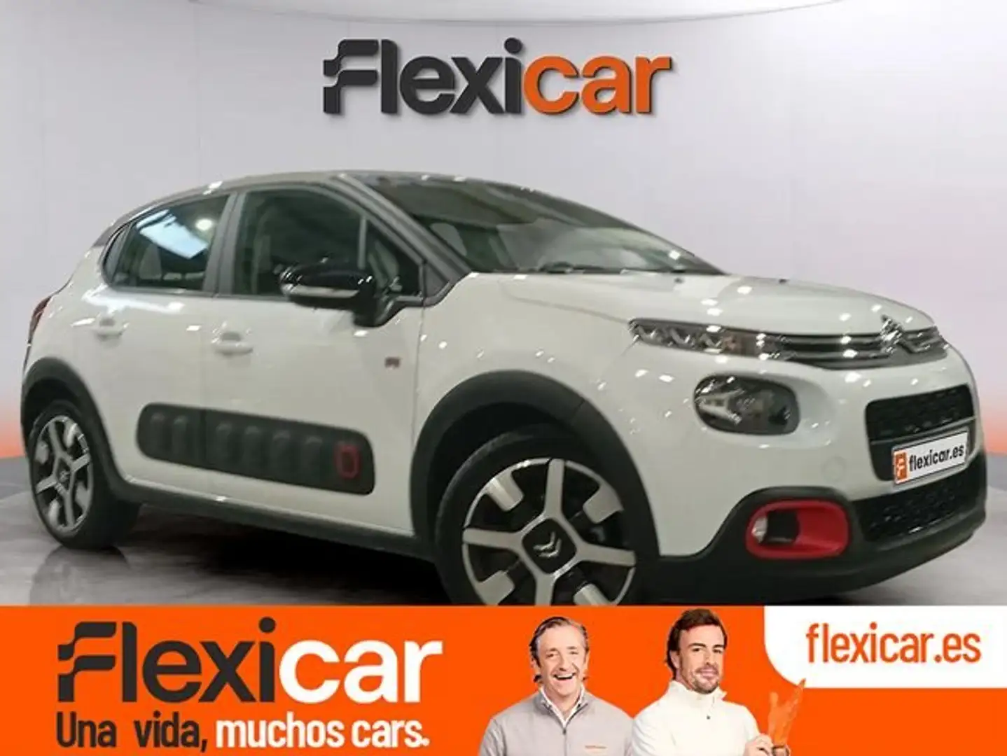 Citroen C3 PureTech 60KW (82CV) ELLE Blanc - 1