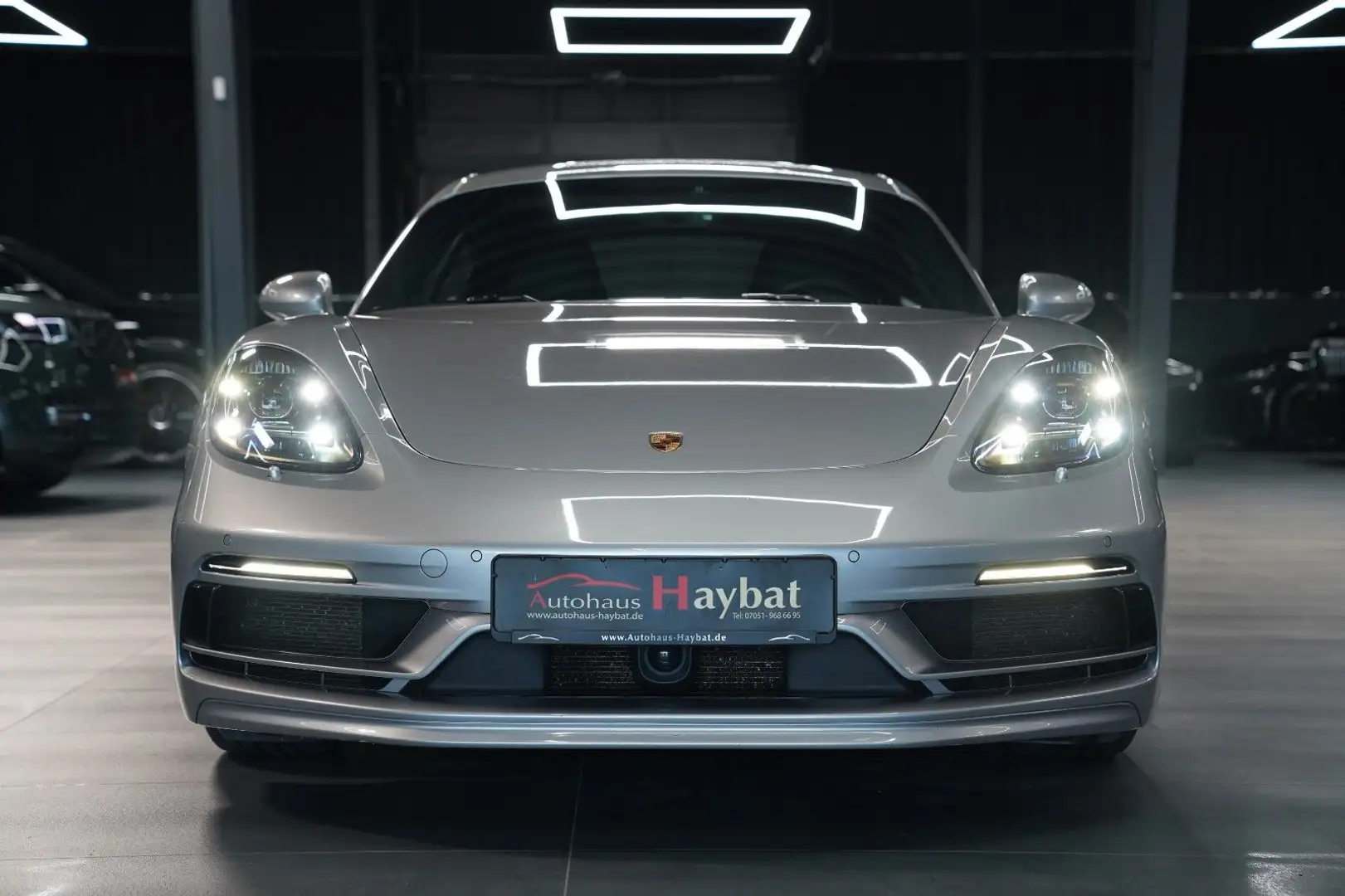 Porsche Cayman GTS 4.0 PDLS+RFK-ACC-Bose-Approved Silber - 2