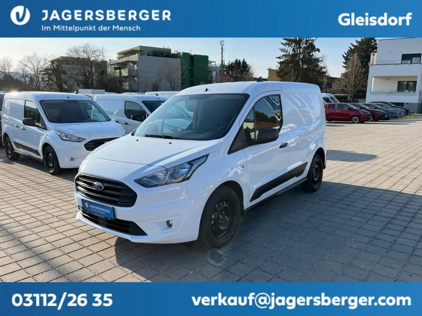 Ford Transit Connect L1 220 1,5 Ecoblue Trend Weiß - 1