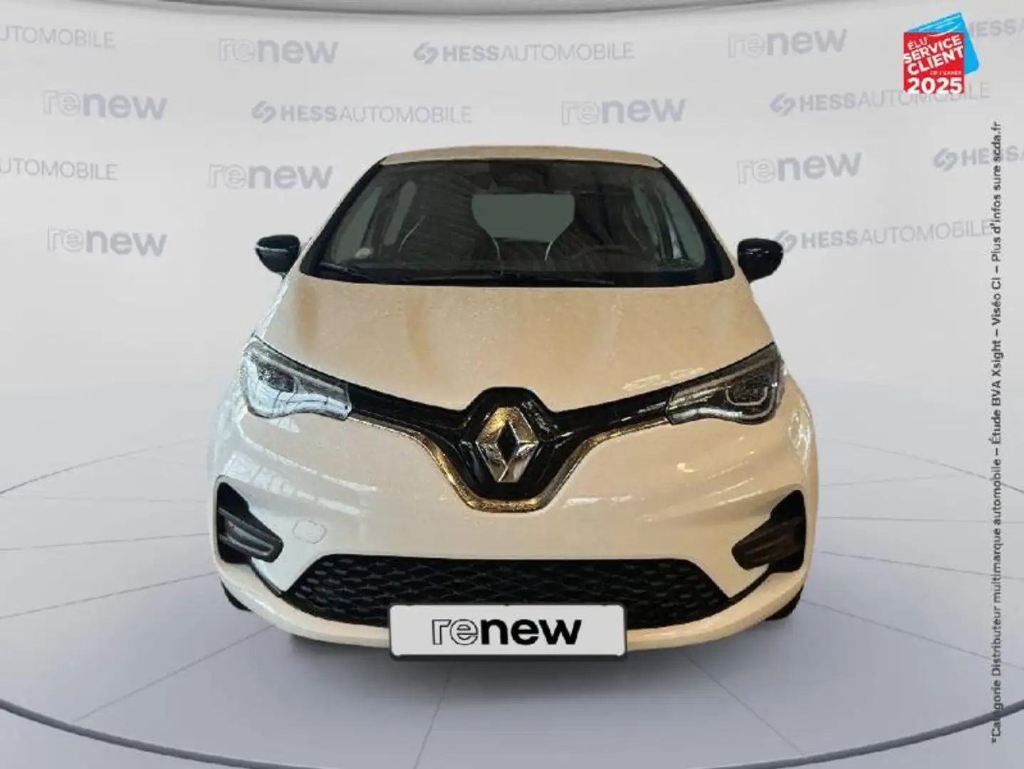 Renault ZOE E-Tech Business charge normale R110 Achat Intégral Blanc - 2