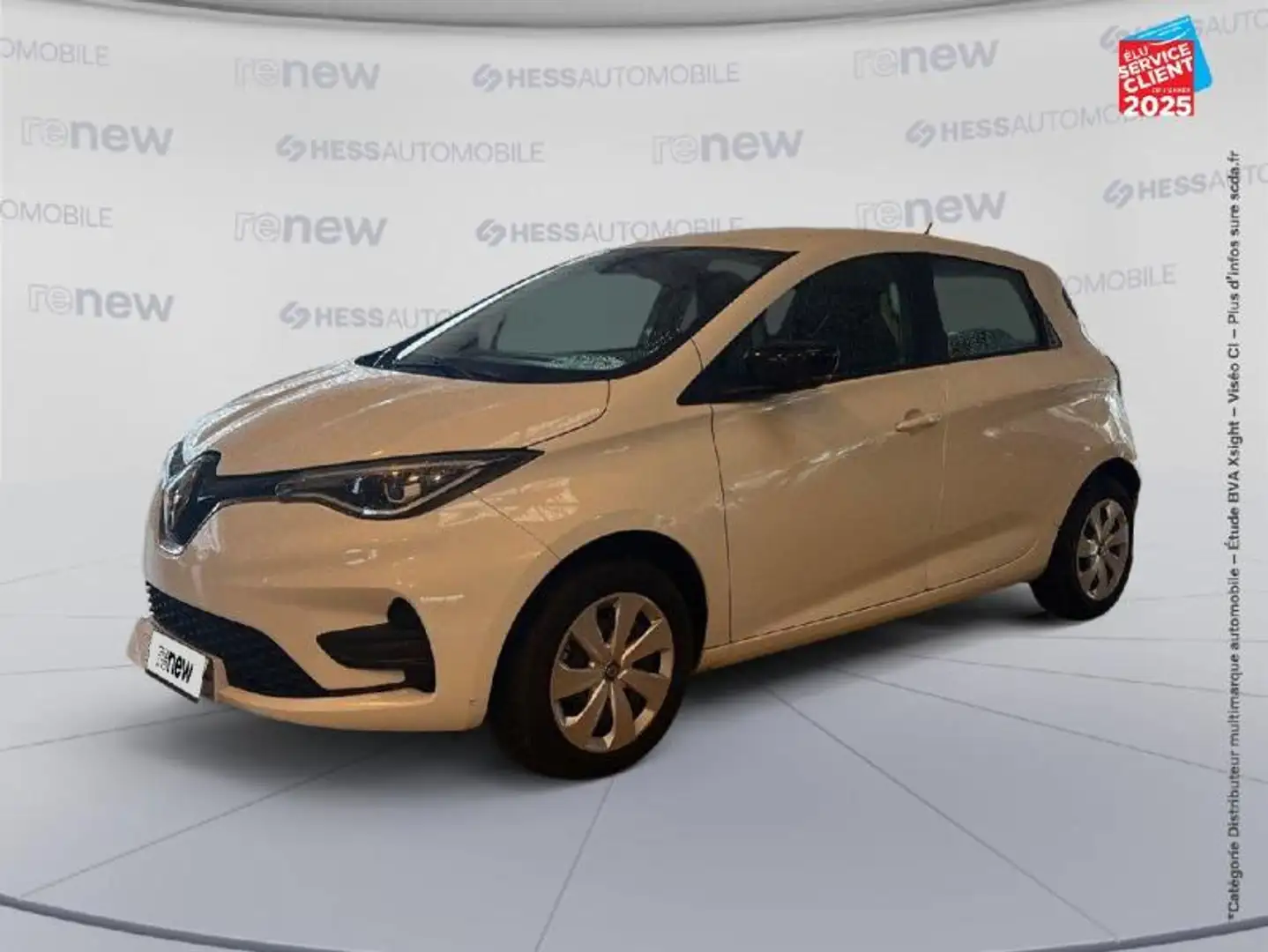Renault ZOE E-Tech Business charge normale R110 Achat Intégral Blanc - 1