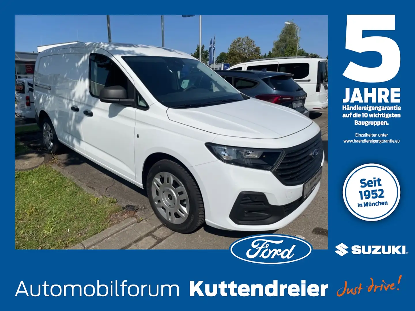 Ford Transit Connect Kasten Nav*Klima*verfügbar Wit - 1