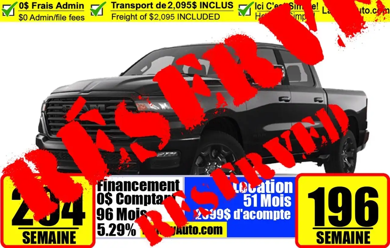 RAM 1500 снимка RAM 1500