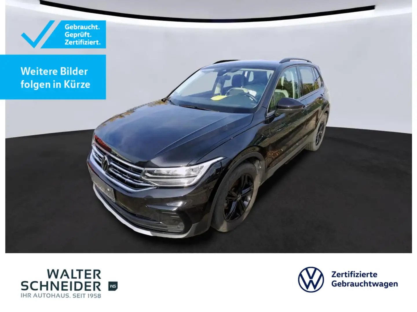Volkswagen Tiguan 2.0 TDI DSG 4Motion Urban Sport Navi LED Schwarz - 1