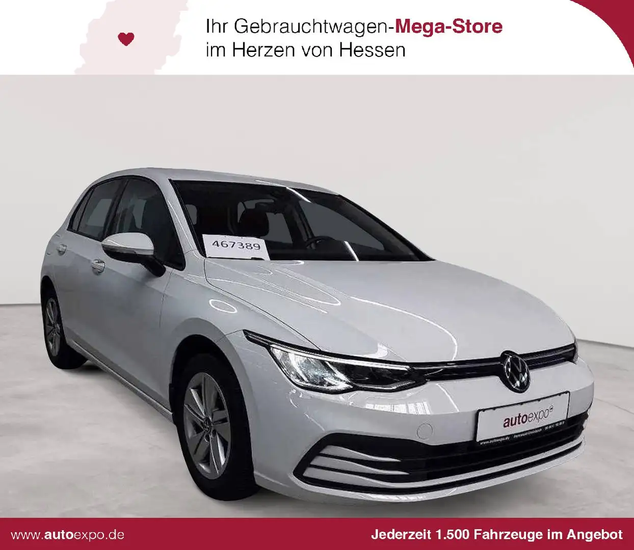Volkswagen Golf 1.5 TSI OPF Life NAV ACC Weiß - 1