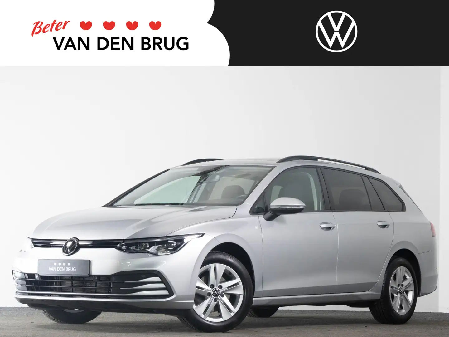Volkswagen Golf Variant 1.0 eTSI Life DSG | LED | Panoramadak | Camera | S Zilver - 1