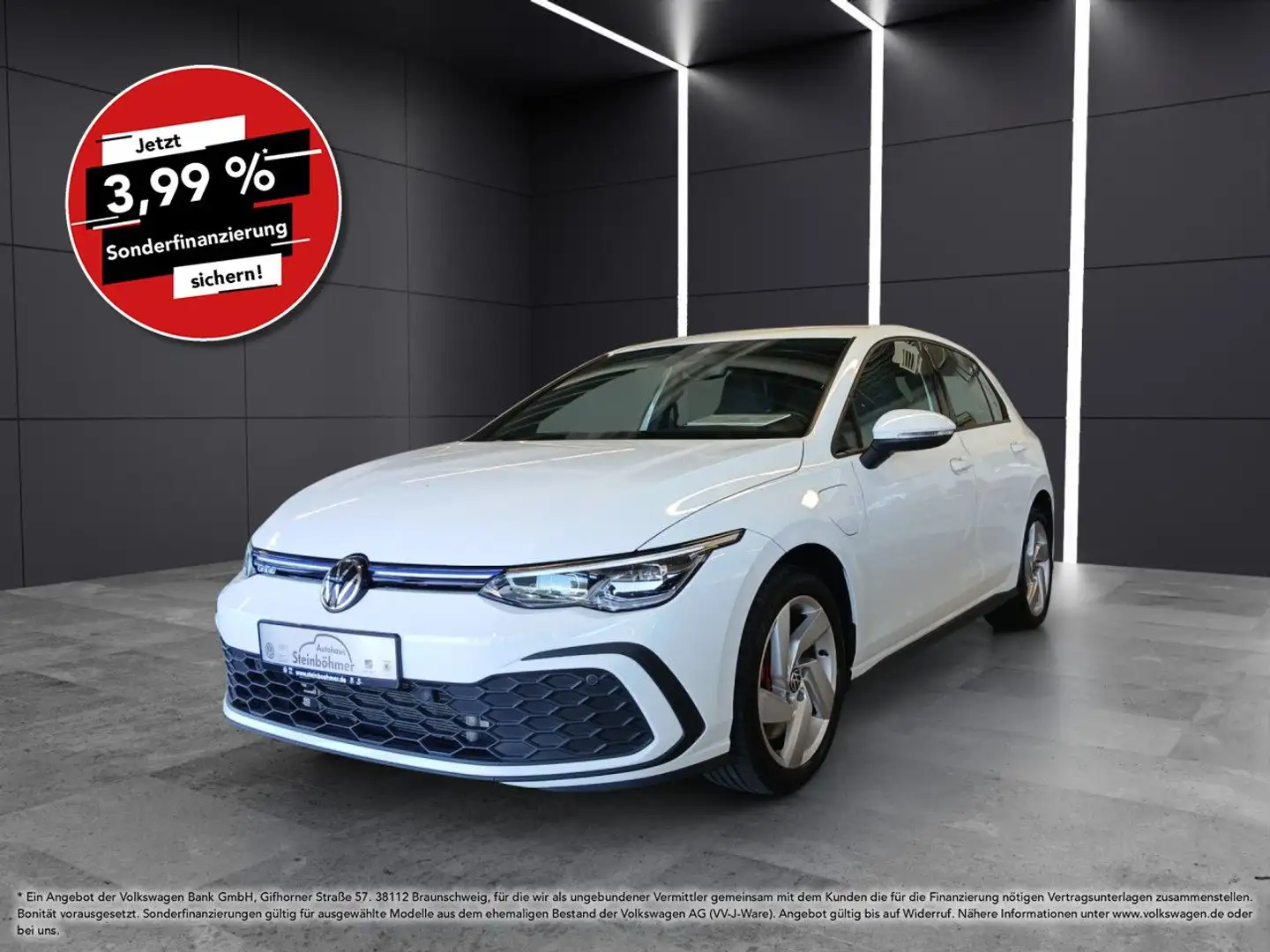 Volkswagen Golf GTE 1.4TSI DSG LED Plus NAV SHZ AppCon Navi Blanc - 1