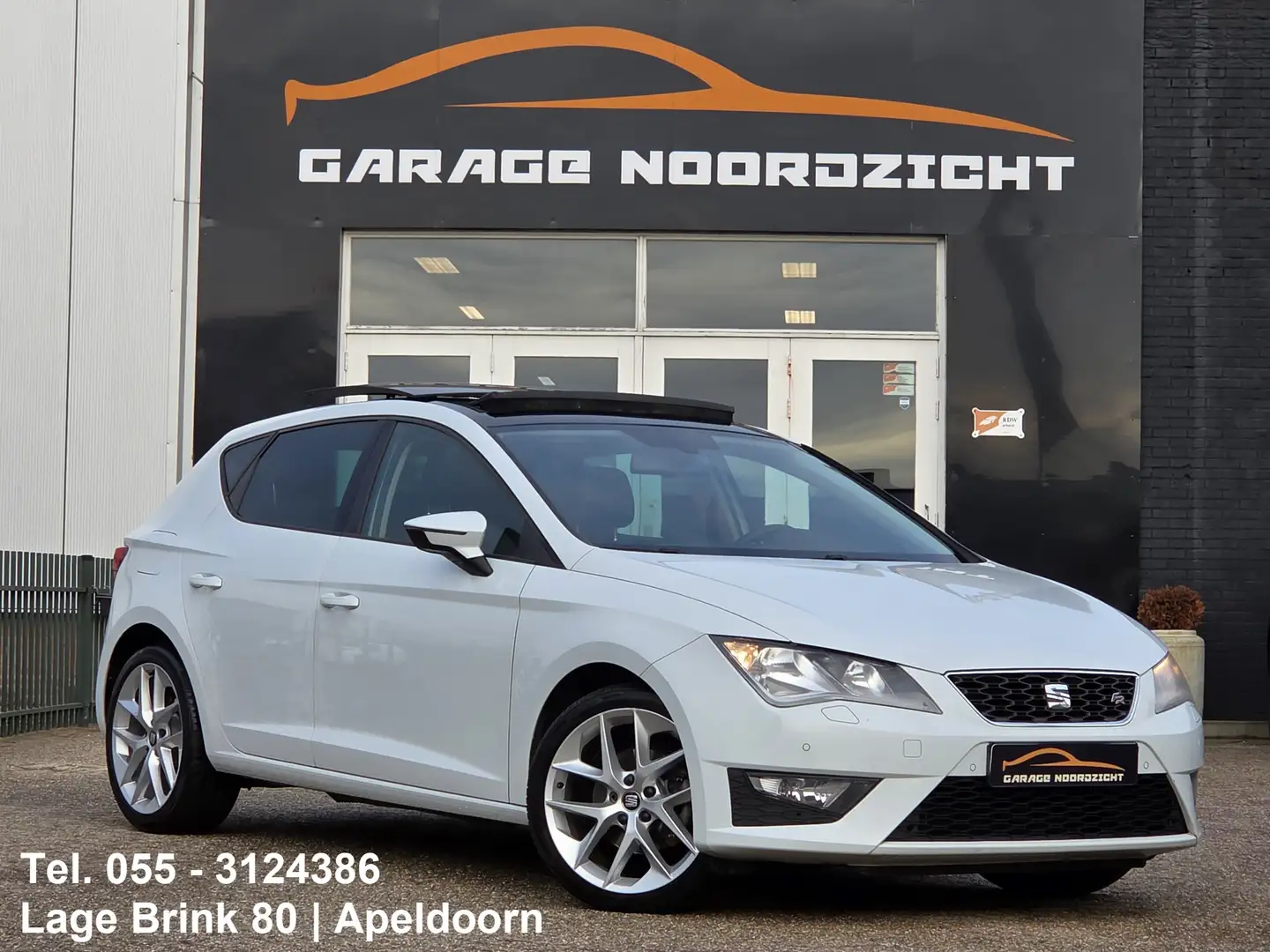 SEAT Leon 1.4 TSI FR PANORAMADAK|CRUISE CONTROL|ECC/AIRCO|ST Wit - 1