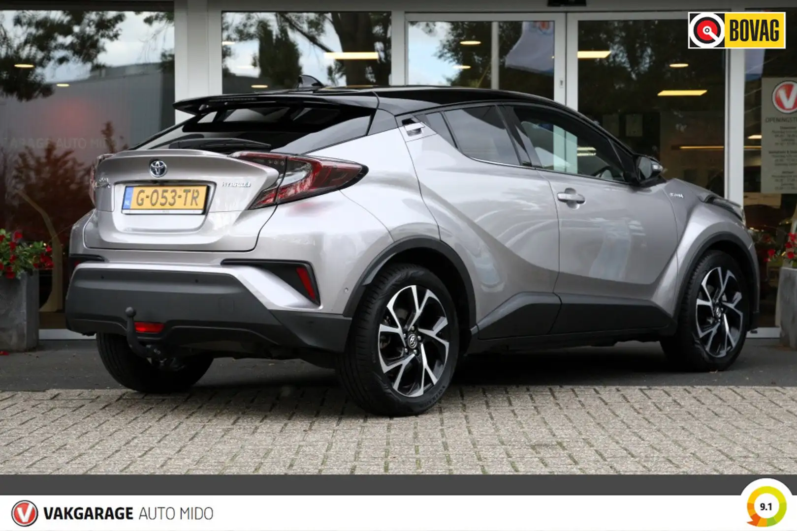 Toyota C-HR 1.8 Hybrid Style Ultimate | NLD auto | Trekhaak | Gris - 2
