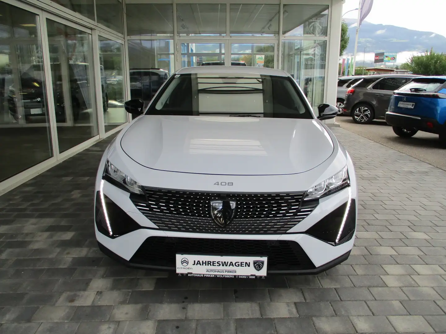Peugeot 408 Allure Hybrid Weiß - 2