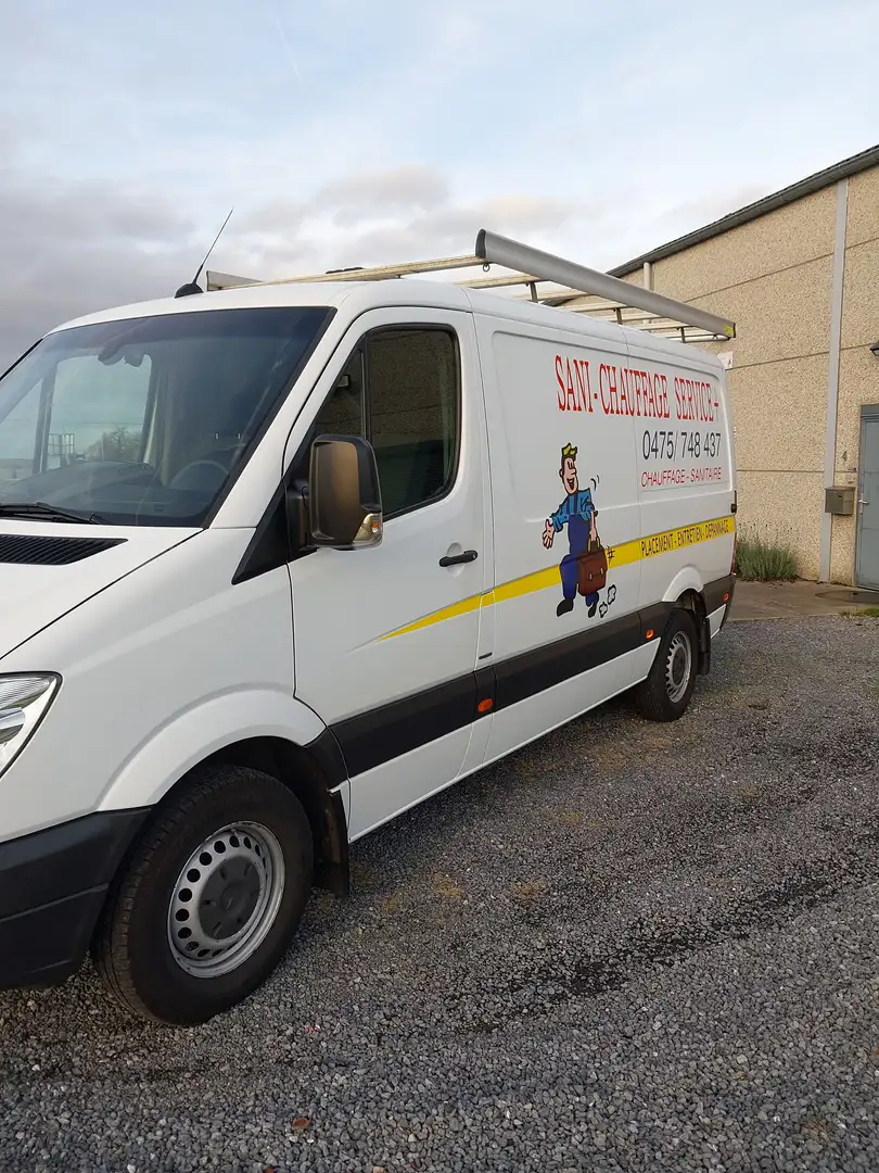 Mercedes-Benz Sprinter L2 H1 216 cdi Wit - 2