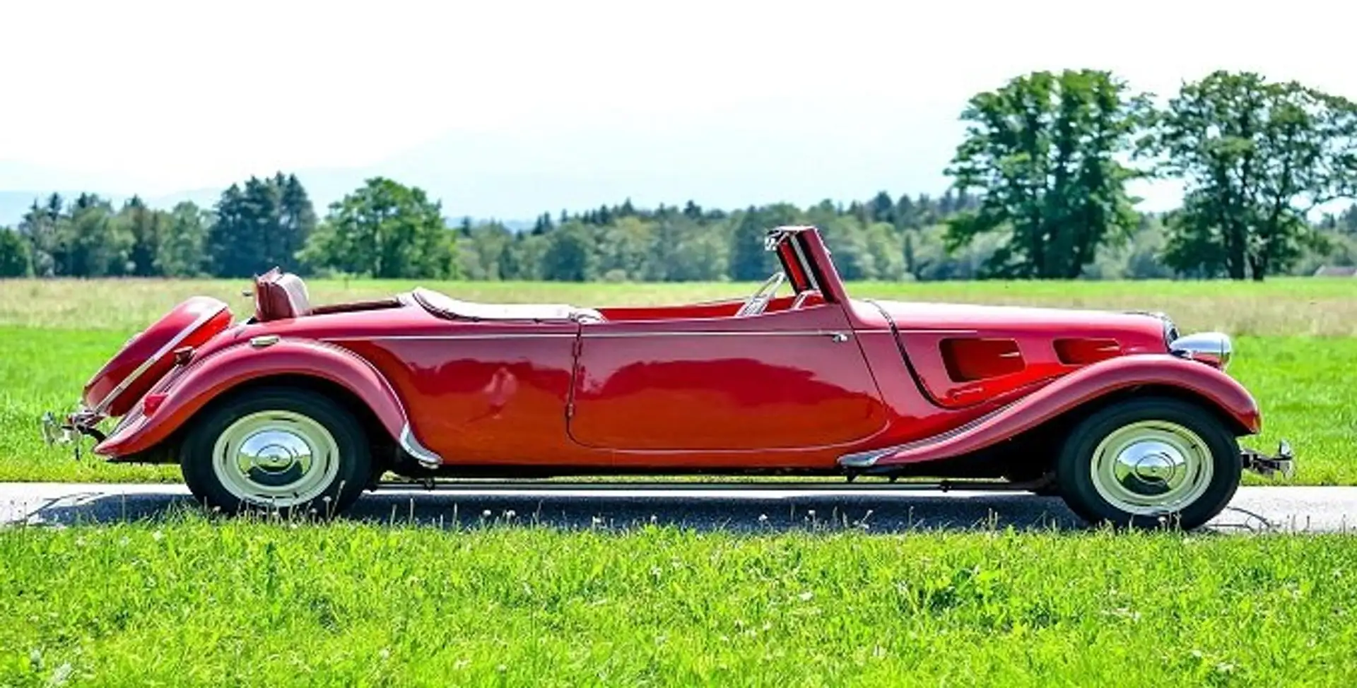 Citroen Traction cv cabrio Чорний - 1