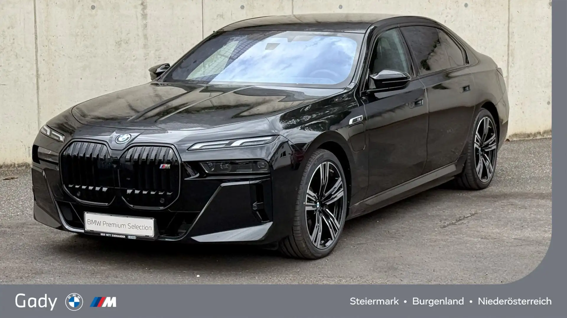 BMW 760 M760e xDrive Limousine M-Performance Paket Schwarz - 1