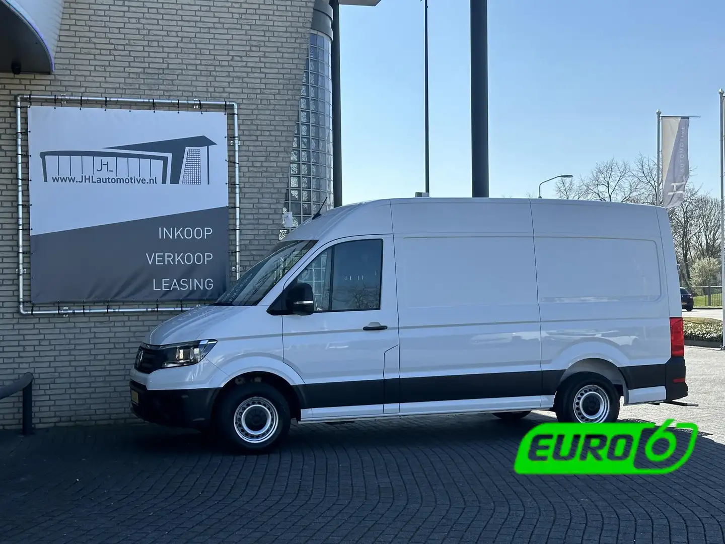 Volkswagen Crafter 35 2.0 TDI L3H3 Trendline*A/C*CRUISE*HAAK*3-PERS* Blanc - 1