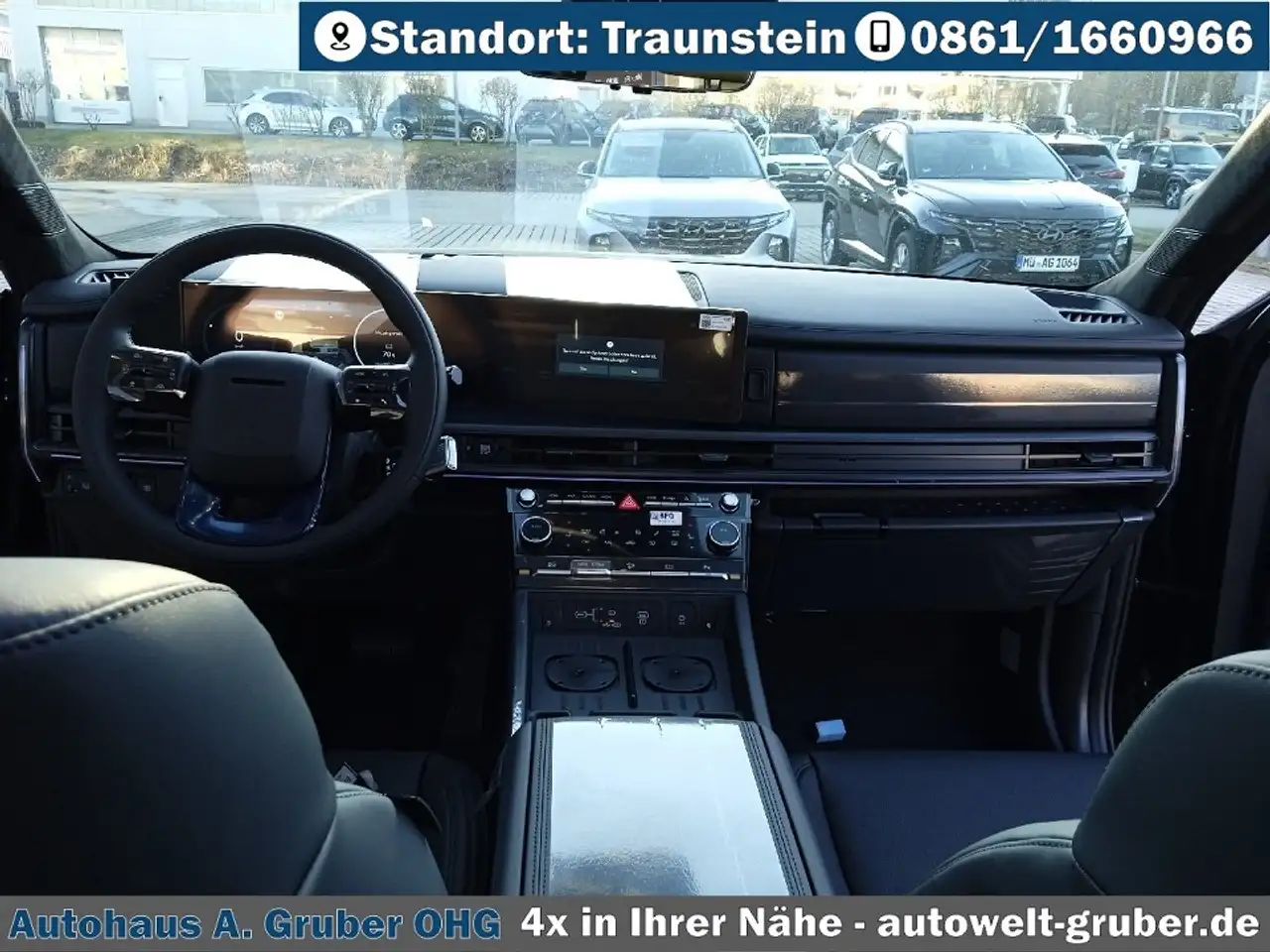 Hyundai SANTA FE Hybrid 6-Sitzer 4WD Blackline+Glasschiedach 16
