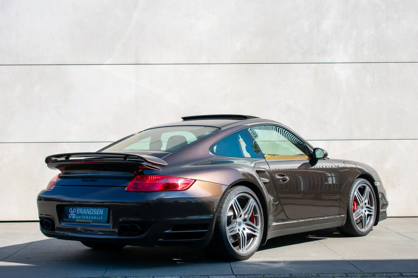 Porsche 997 3.6 Turbo -schuifdak-sport chrono-stoelverw- Brown - 2