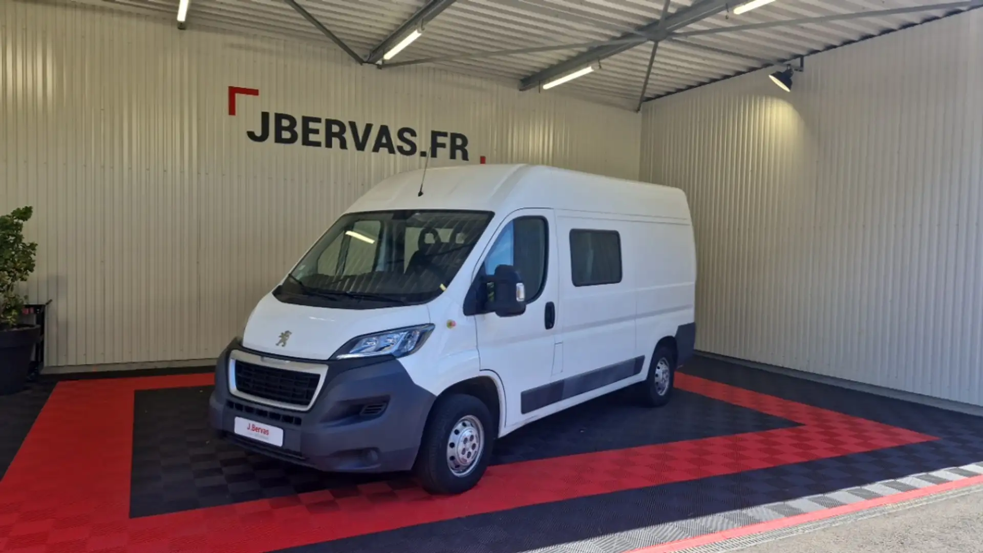 Peugeot Boxer Cabine Approfondie L2H2 BLUEHDI 130 PREMIUM Blanc - 1
