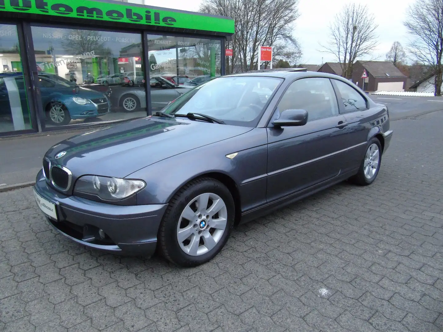BMW 318 CI Coupe E46 *KLIMATRONIC**EL. GSD**2-HAND* Grau - 1
