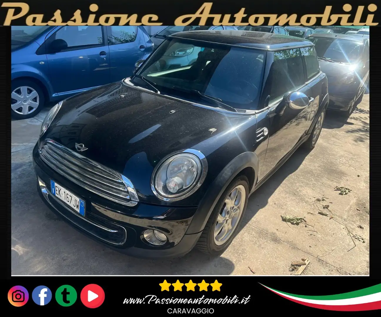 MINI Cooper D Mini III R56 2007 Hatchback 1.6 112cv FL Nero - 1