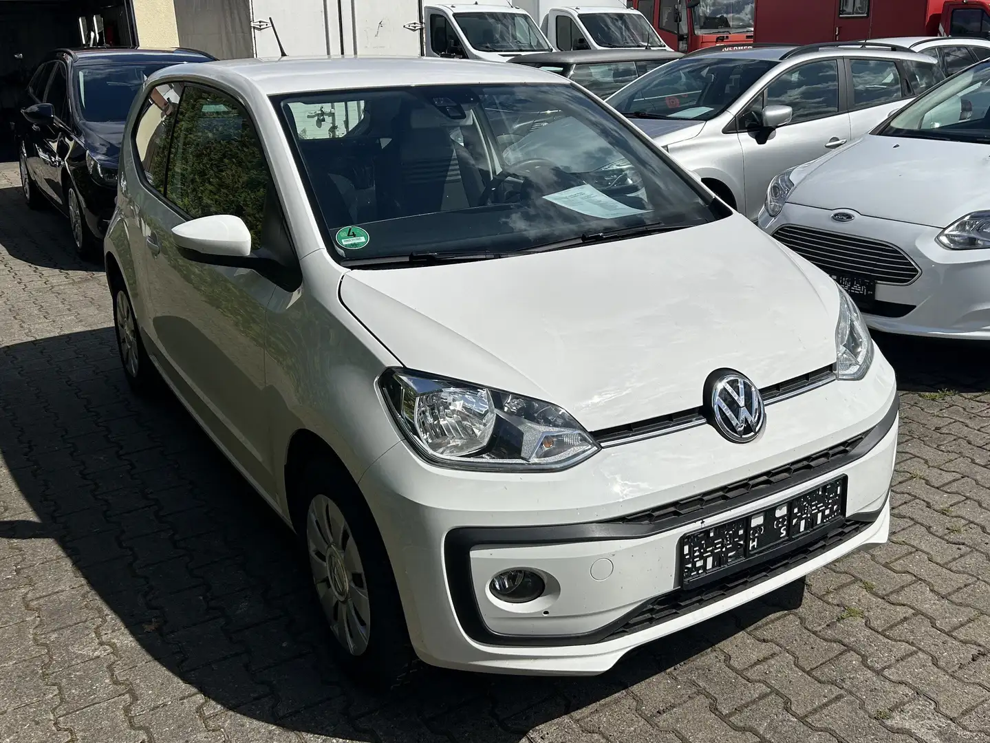 Volkswagen up! move up! Stopp EcoFuel Erdgas / Benzin 1. Hand Weiß - 2