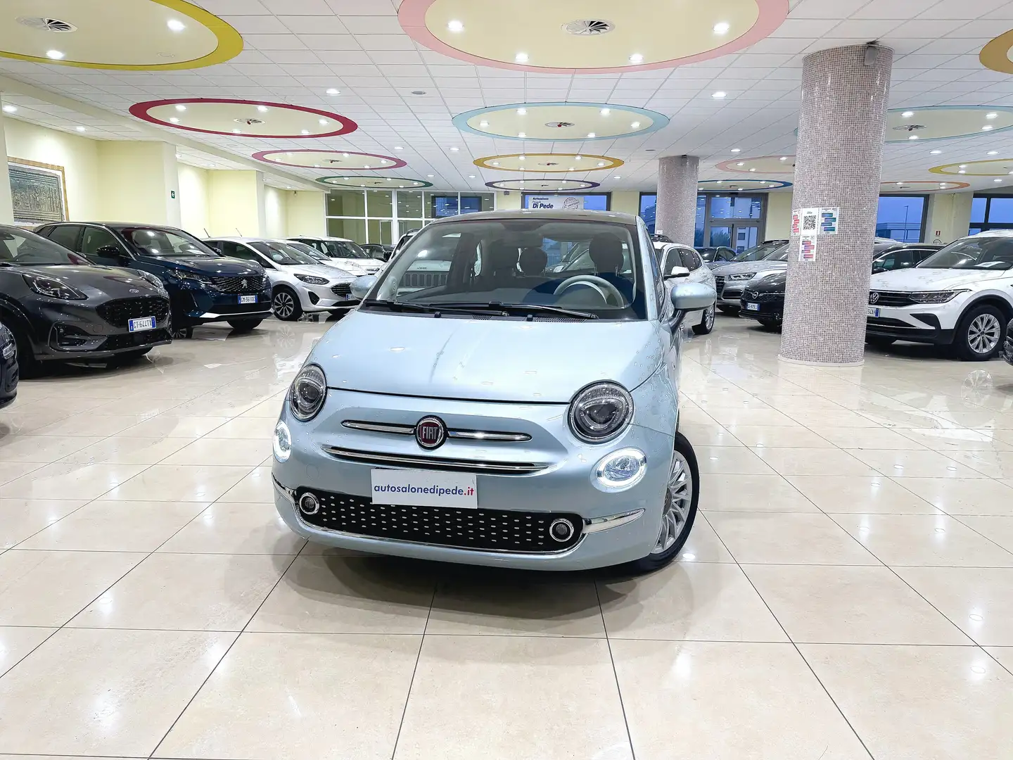 Fiat 500 1.0 hybrid 70cv my2024 Blu/Azzurro - 1