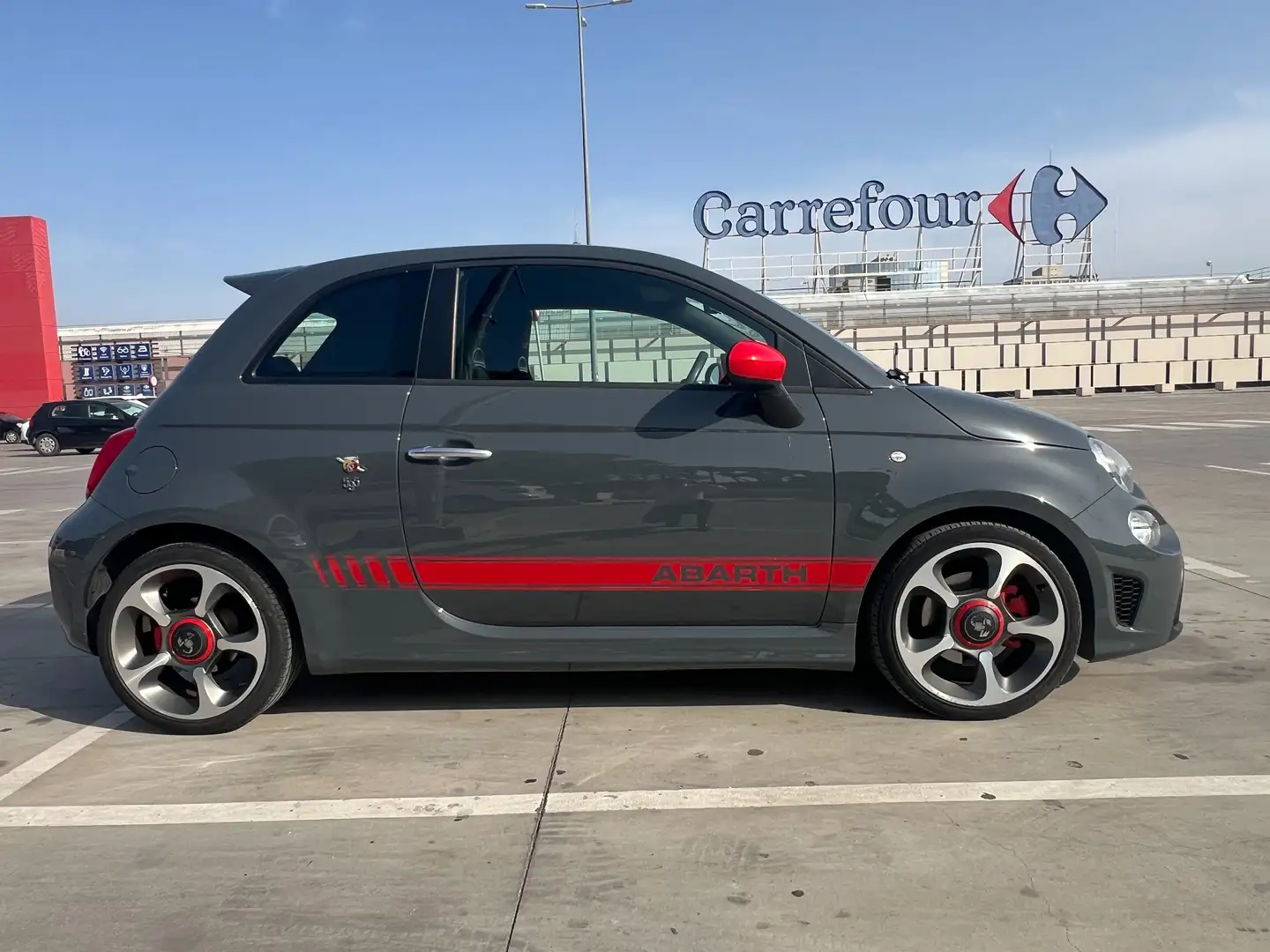 Abarth 595 595 1.4T JET 107KW Gris - 1