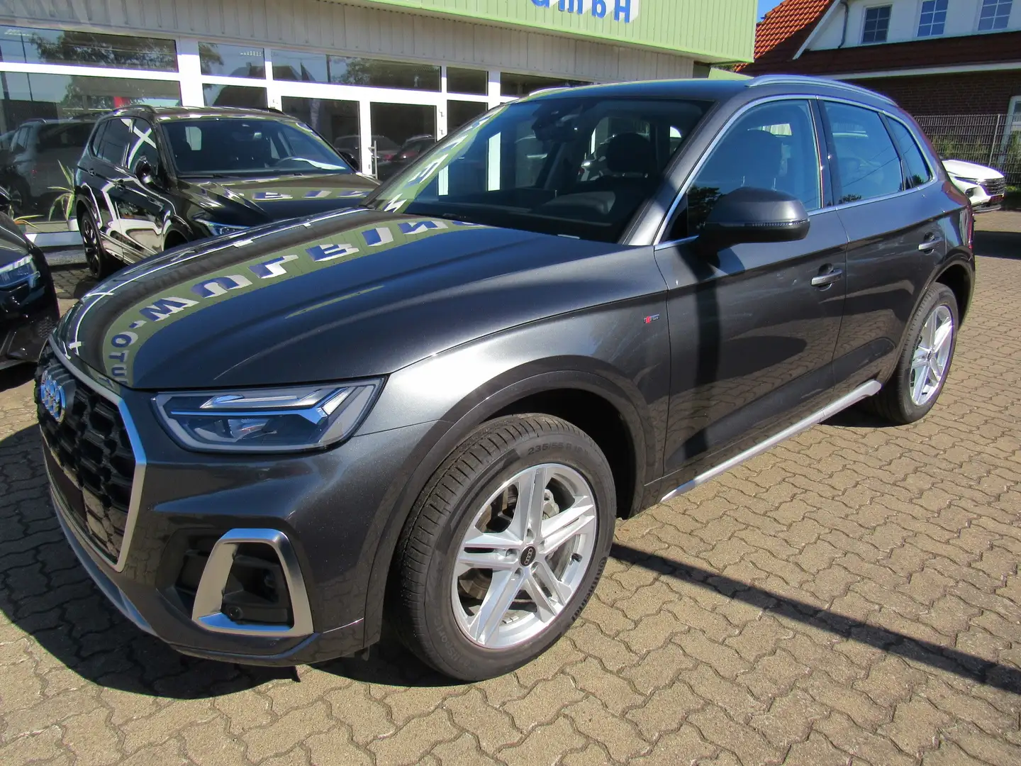 Audi Q5 S-Line 40TDI Quattro, AHK,Tour+Stadt Gris - 2