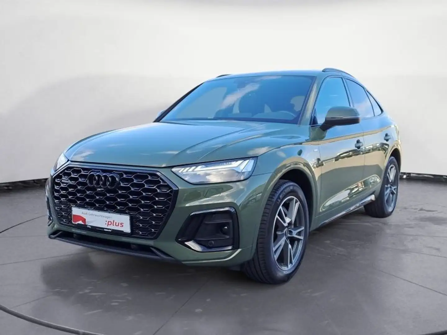 Audi Q5 45 TFSI quattro S-Line AirSuspensio Grün - 2