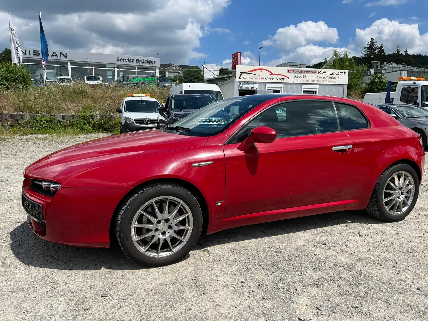 Alfa Romeo Brera 2.4 JTDM 20V Xenon/Tempo/PDC/Klima Czerwony - 2